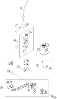 KTM ENGINE CASE CPL. 2016 450 SXF FACTORY EDITION 79430000044