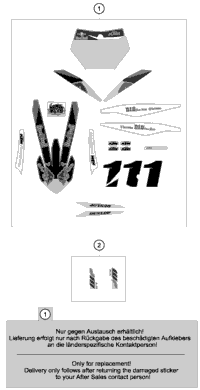 KTM Engine case cpl. 2018 450 XC-F 79430000144