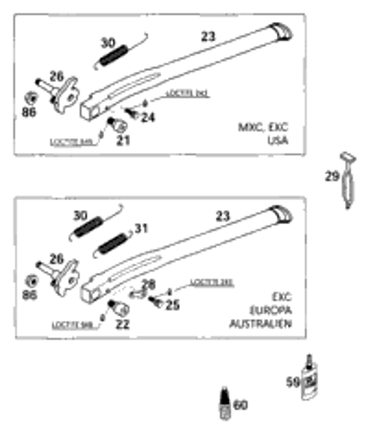 KTM Monoshock 85 SX/TC20 2020 85 SX 17_14 12187T0401