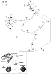 KTM THROTTLE BODY 2015 1290 SUPERDUKE R BLACK 61341001000