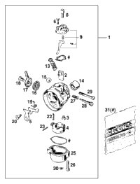 KTM Shock absorber 250 SX-F 2020 US 2020 250 SX-F 18187T5501