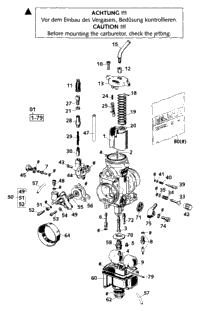 KTM Suspension 125/150 SX/TC US 19 NEW PART 2019 150 SX 18187S5101