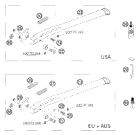 KTM MONOSH. 5018 PDS 350 EXC/XC-W 2016 350 XCFW SIXDAYS 12187L6701