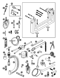 KTM ENGINE CASE CPL. W.TR.BEAR. 08 08 2008 450 SMR 77330000244