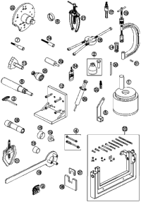 KTM ENGINE CASE CPL. W.TR.BEAR. 08 08 2012 450 SMR 77330000244