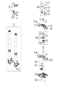 KTM Mainfolt front 2018 1090 ADVENTURE R 60705007100