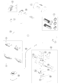 KTM FRAME ''790Q3'' BLACK 2017 250 SX-F 7900300120033