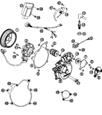 KTM FRAME ''554Q2'' BLACK 2018 250 XC-W 5540310100033
