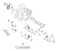 KTM Frame 795S4 2022 450 XC-F Chassis 79503001100EB