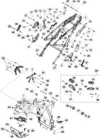 KTM FUEL TANK CPL. 2019 1290 SUPER ADVENTURE S SILVER 6030711314433A