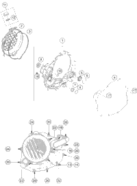KTM ADAPTER LC8 2011 990 Supermoto T 00029095002