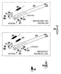 KTM MONOSHOCK ADVENTURE EDS 2015 1190 ADV ORANGE 11189M2401
