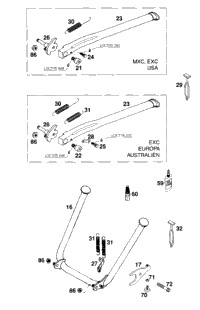 KTM MONOSHOCK ADVENTURE EDS 2015 1190 ADV GREY 11189M2401