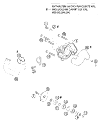 KTM Fork KTM 790 Adventure S 19 2022 890 ADVENTURE, Orange Chassis 05586S2901