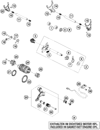 KTM Frame \607 QA" NEW PART 2019 1290 SUPER ADVENTURE S ORANGE 60703001100KB"""