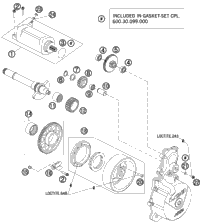 KTM FRAME \601KA" ORANGE 2011 990 Adventure DAKAR 6010300120004"""