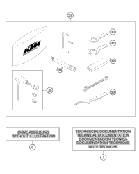 KTM Clamp 125/150 SX/TC US19 NEW PART 2019 125 SX 34188S5101