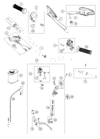 KTM ABS module filled 2022 890 ADVENTURE, Orange Chassis 61742031044