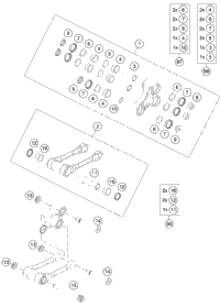 KTM Piston Gr. II cpl. MX 250 ON DEMAND 2023 250 SX-F Engine A46030007000 II