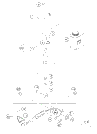 KTM Crankshaft cmpl. 2024 250 XC-F Engine A46030018000