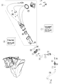 KTM FRONTWHEEL CPL.1,6X21''GIANT 6D 2018 300 XC-W SIX DAYS 7810900164430