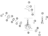 KTM CLUTCH CPL. 2012 50 SX 45232000133