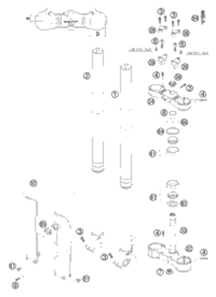 KTM SUB FRAME CPL. EXC+MXC ''M5'' 05 2007 525 XC-W 59403002344 KTM SUB FRAME CPL. EXC+MXC ''M5'' 05 2007 525 XC-W 59403002344