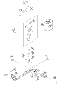 KTM PRIM.DR.W.CLUTCH HUB 23:75 '99 99 2002 65 SX & 46032000144