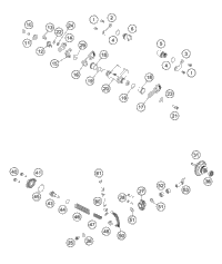 KTM Monoshock 65 SX 20 2022 65 SX EU Chassis 03187T0301