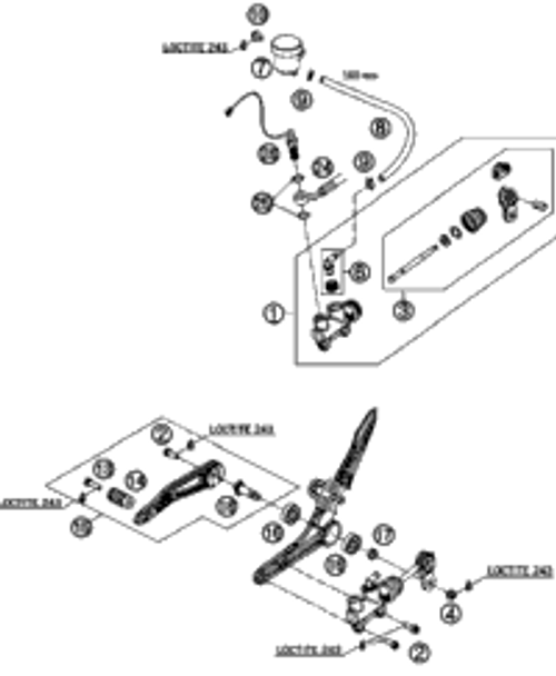 KTM HEADLIGHT RC8 2010 1190 RC8-R Lim. Ed. Akrapov 69014001100
