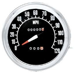V-FACTOR FAT BOB SPEEDOMETER FOR BIG TWIN