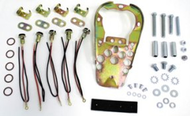 V-FACTOR DASH BASE MOUNTING PLATE KIT FOR CAST  STYLE DASH