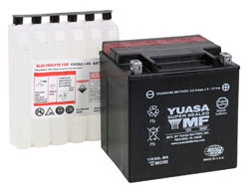 Yuasa Yix30L-Bs H-Performance Mf Battery 2022 Ski-Doo Skandic WT ACE 900YUAM6230X