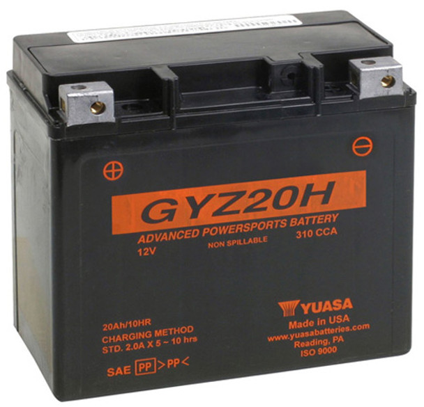 Yuasa Gyz20H Factory Activated, Maintenance Free 2020 Yamaha TR6 Transporter 600YUAM72RGH