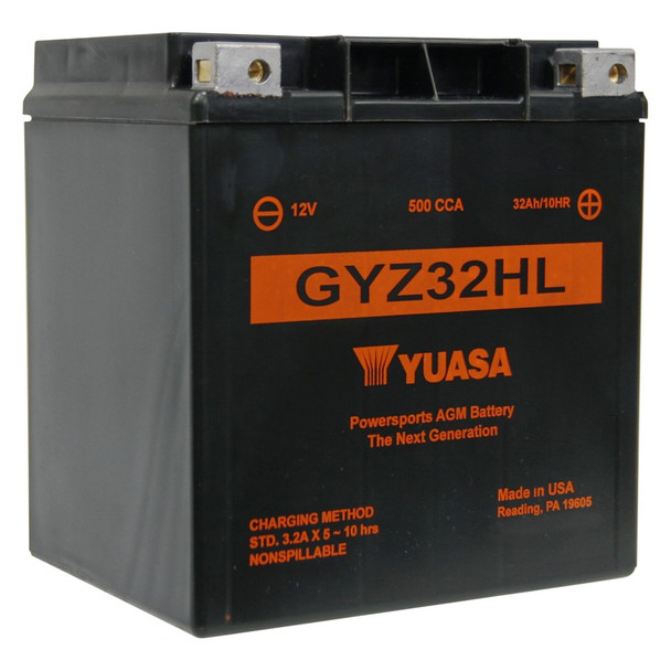 Yuasa Gyz32Hl Factory Activated, Maintenance Free 1980 BMW R100T YUAM732GHL