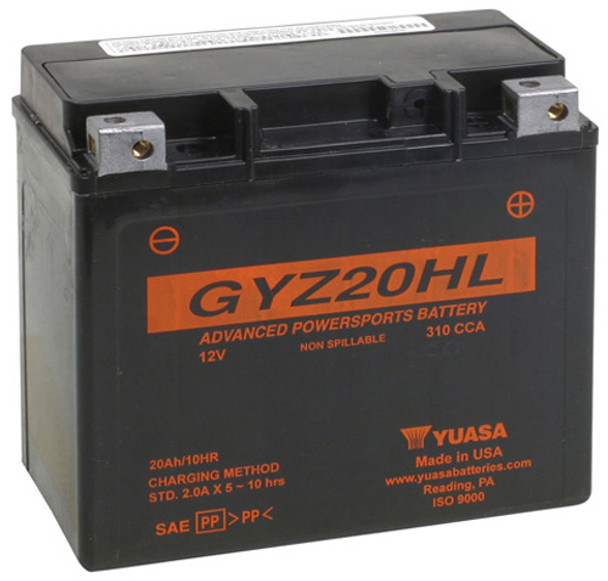 Yuasa Gyz20Hl Factory Activated Battery 2018 Big Dog Coyote YUAM720GH Yuasa Gyz20Hl Factory Activated Battery 2018 Big Dog Coyote YUAM720GH