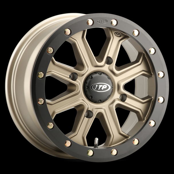 Itp Inertia Wheel Bronze 14" X 7" 4/137 (5+2) Fits 2023 Can-Am Maverick X3 DS Turbo 1422525729B