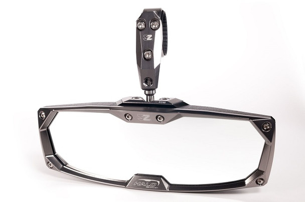 Halo-Ra Rear View Mirror Billet Bezel - 2" Fits 2013 Kubota RTV1100 18012