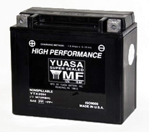 Yuasa Ytx20H-BS H-Performance Mf Battery 2024 Arctic Cat Alterra 600 XT YUAM62RBH
