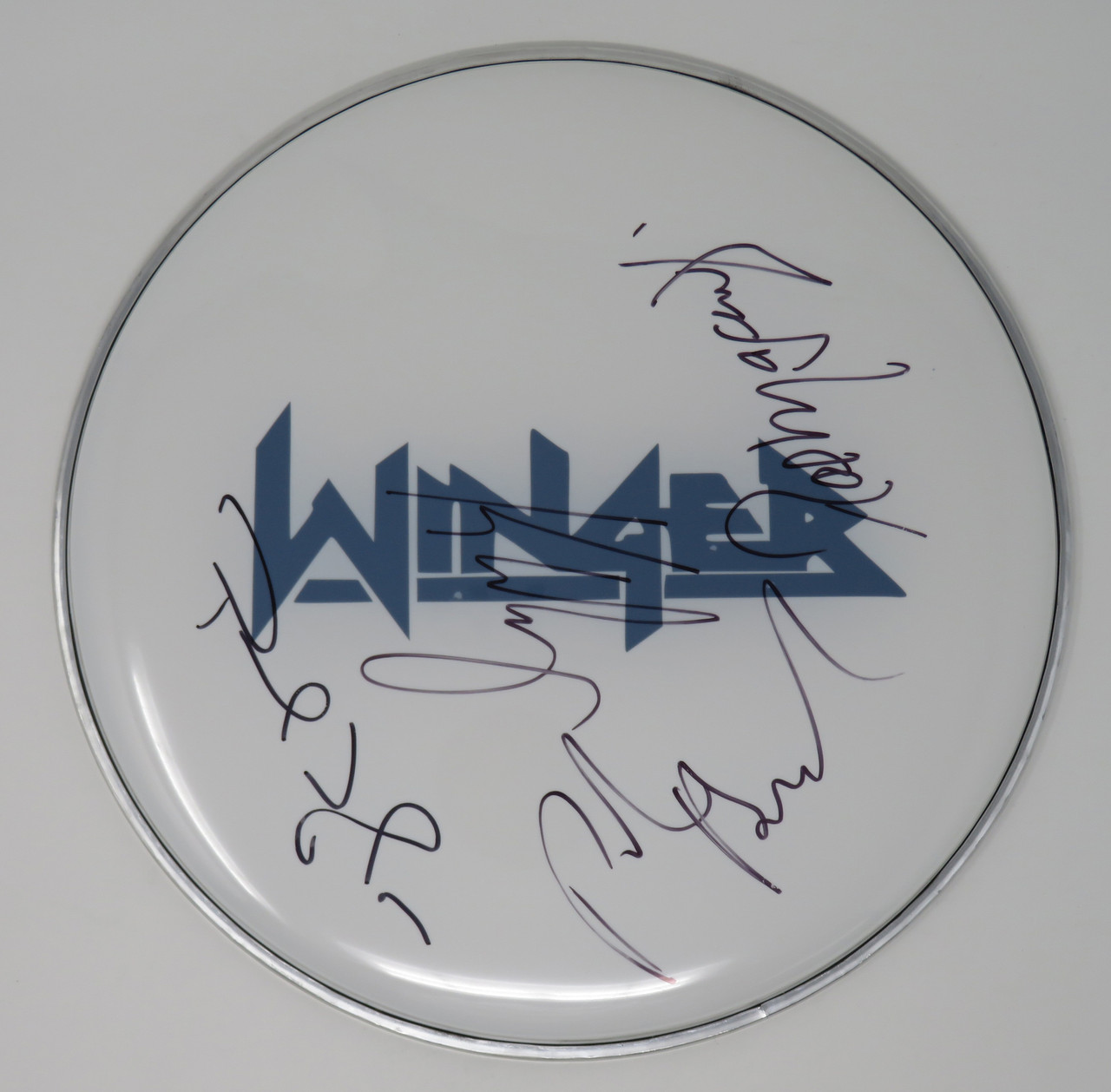 Signed Drumheads and Sticks