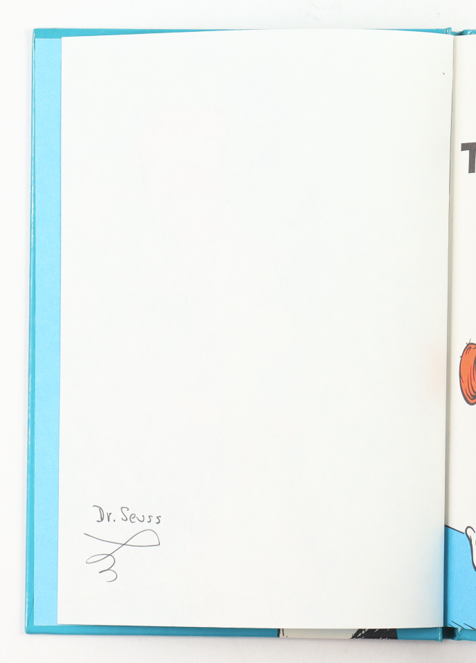 The Cat in the Hat Dr. Seuss (Signed Book)