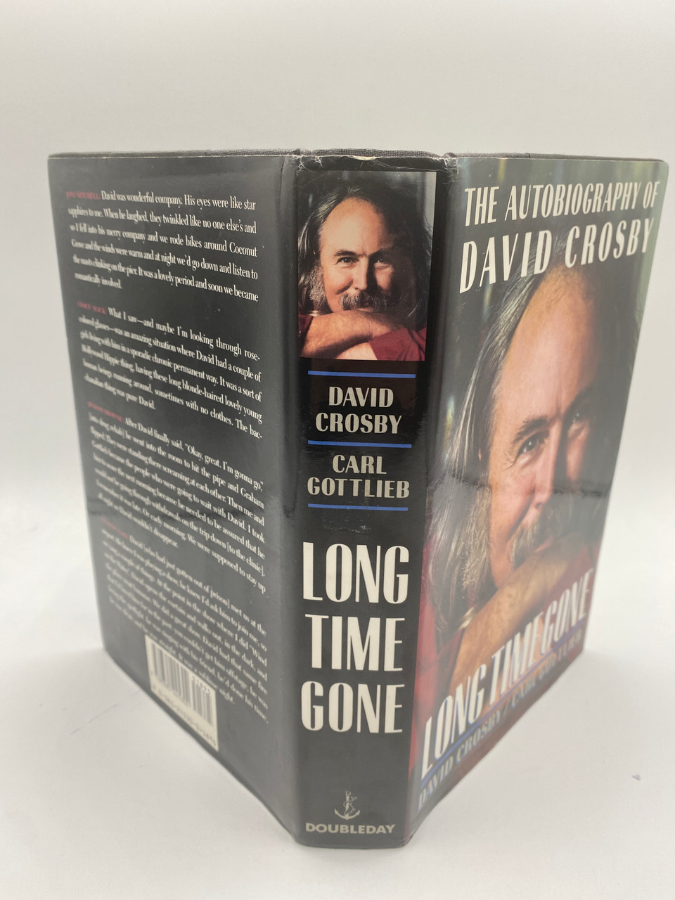 Long Time Gone David Crosby (Signed Book)