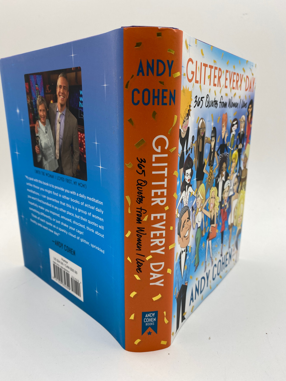 Glitter Every Day Andy Cohen (Signed Book)