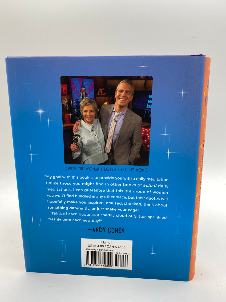Glitter Every Day Andy Cohen (Signed Book)