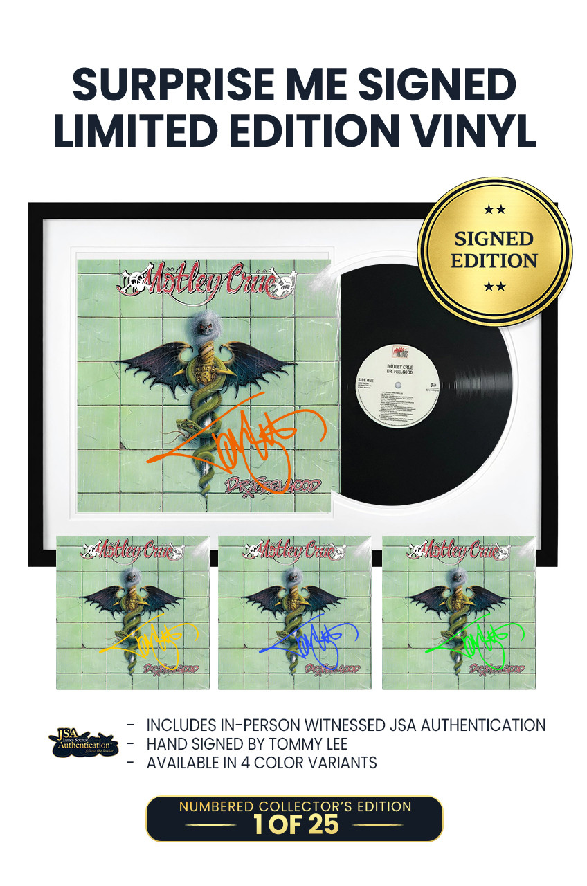 Dr. Feelgood [LP] - Tommy Lee (Signed Vinyl)