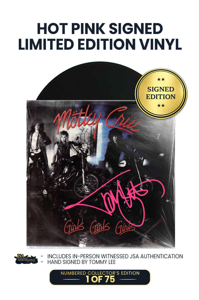 Girls, Girls, Girls [LP] - Tommy Lee (Signed Vinyl)