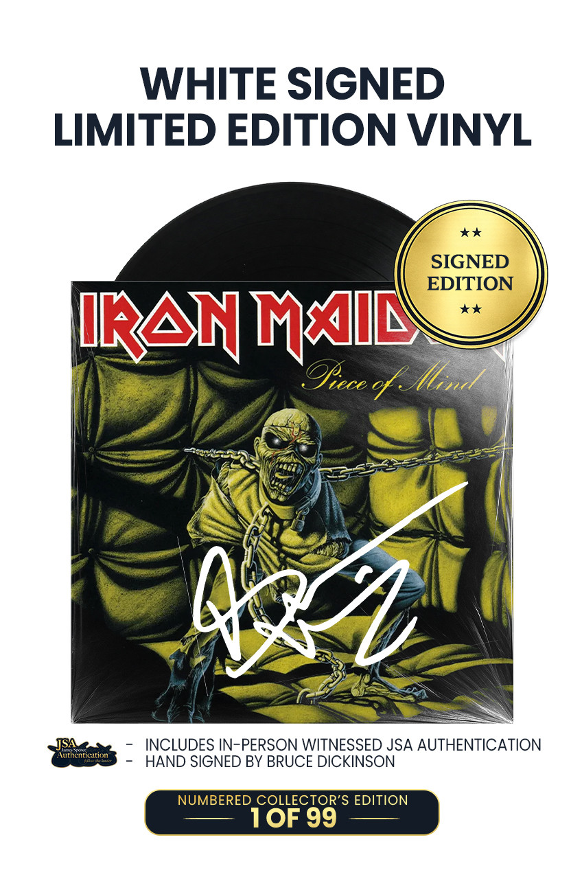 Piece Of Mind - Bruce Dickinson (Signed Vinyl)