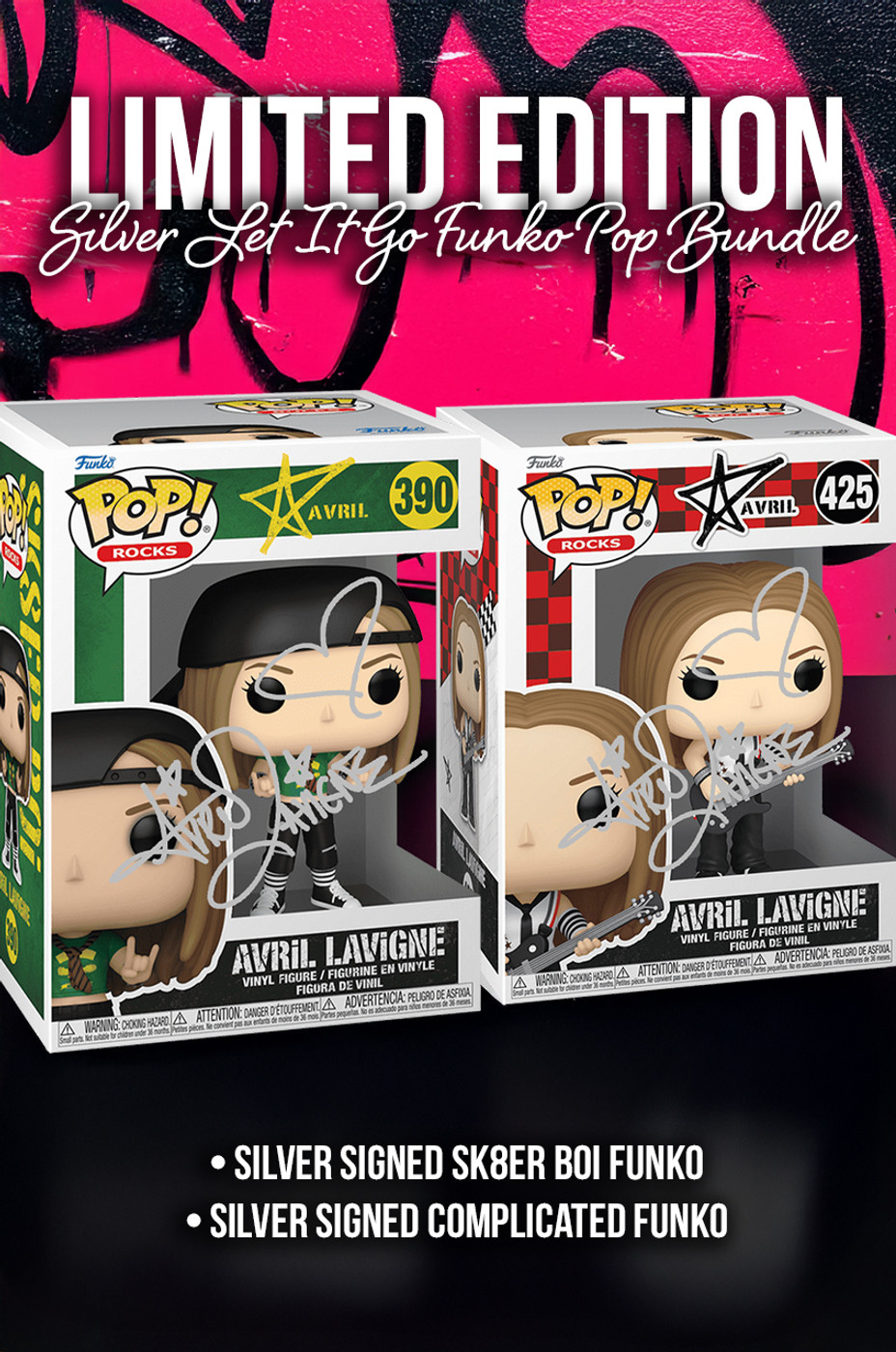 Funko POP! Rocks - Avril Lavigne (Signed Funko POP!)