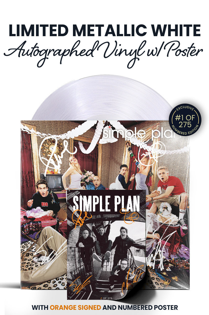 No Pads, No HelmetsJust Balls - Simple Plan (Signed Vinyl)