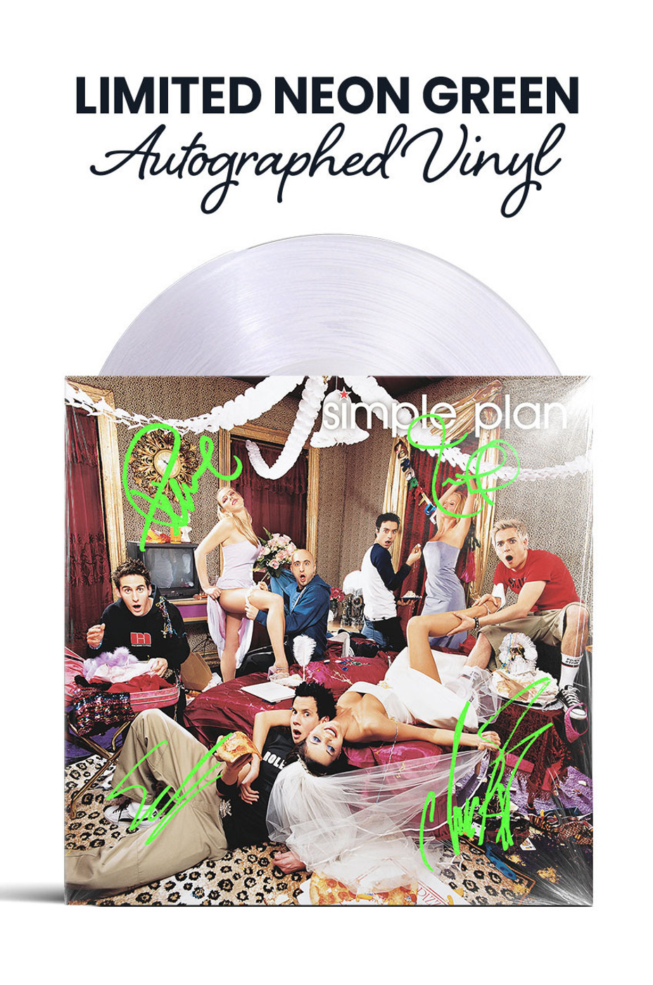 Signed Simple Plan Album Cd 3 Band | eBay